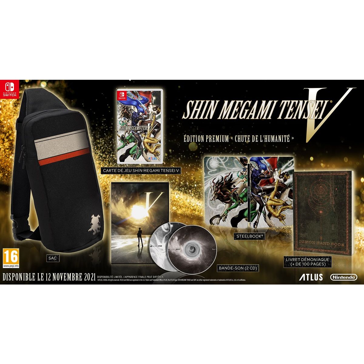 NINTENDO Shin Megami Tensei V Edition Premium Chute de l'Humanité Nintendo Switch