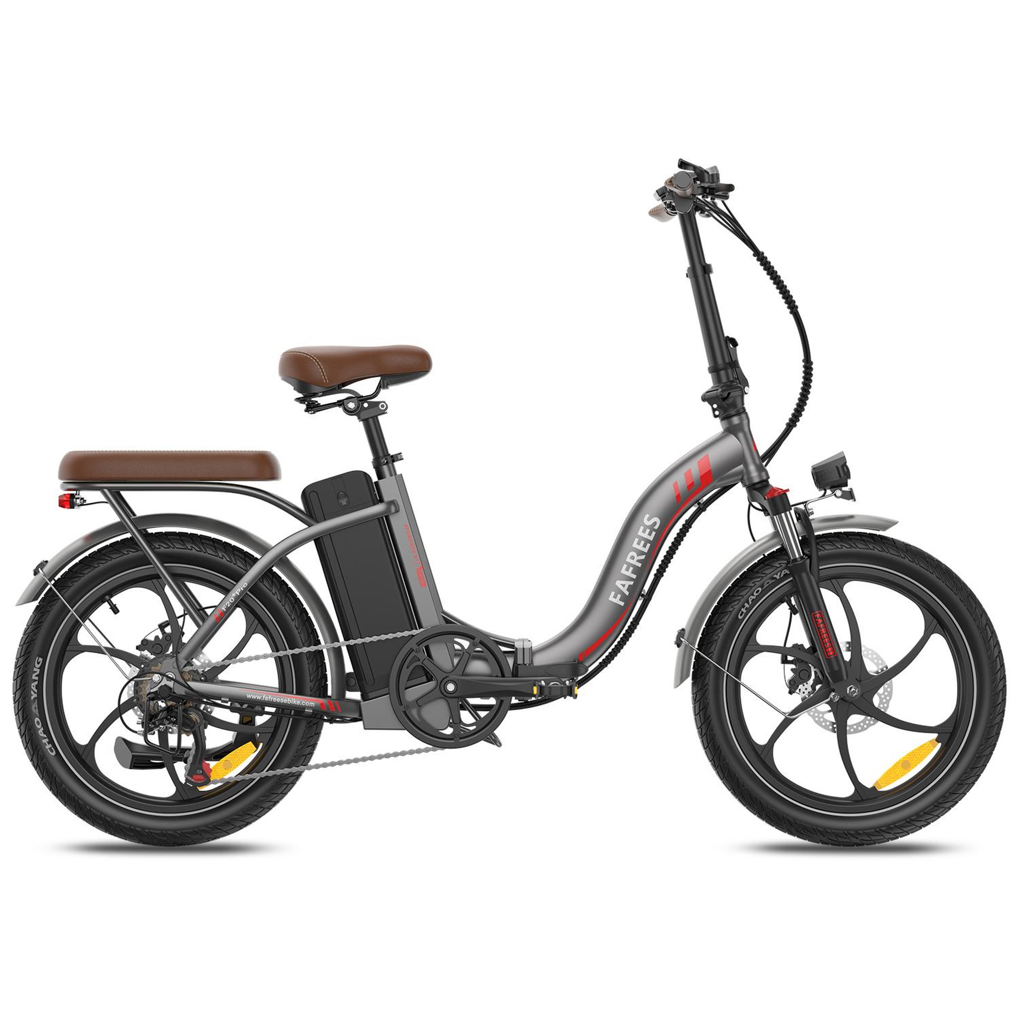 Voir la diapositive 1 : FAFREES Vélo électrique pliable de ville fafrees f20+ pro