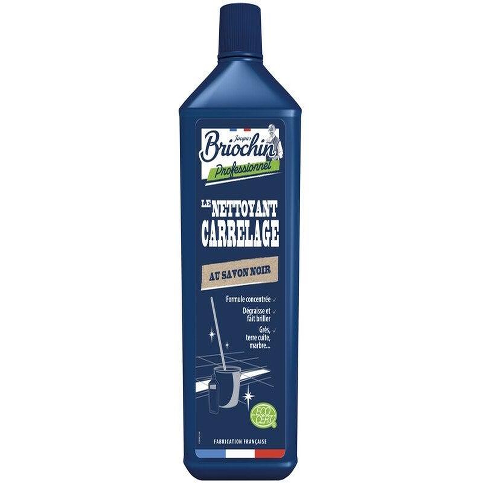 CENTRALE BRICO Nettoyant carrelage au savon noir Ecocert Jacques Briochin Professionnel