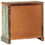 Voir la diapositive 3 : VIDAXL Placard vintage avec 2 tiroirs 2 portes Bois massif recupere