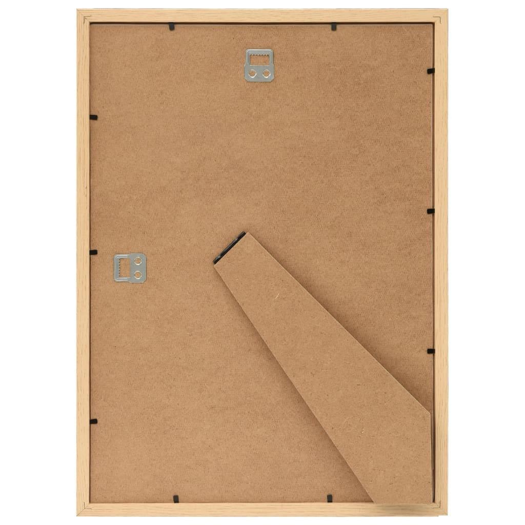 Voir la diapositive 5 : VIDAXL Collage de cadres photo 5 pcs de mur table Chene clair 70x90 cm