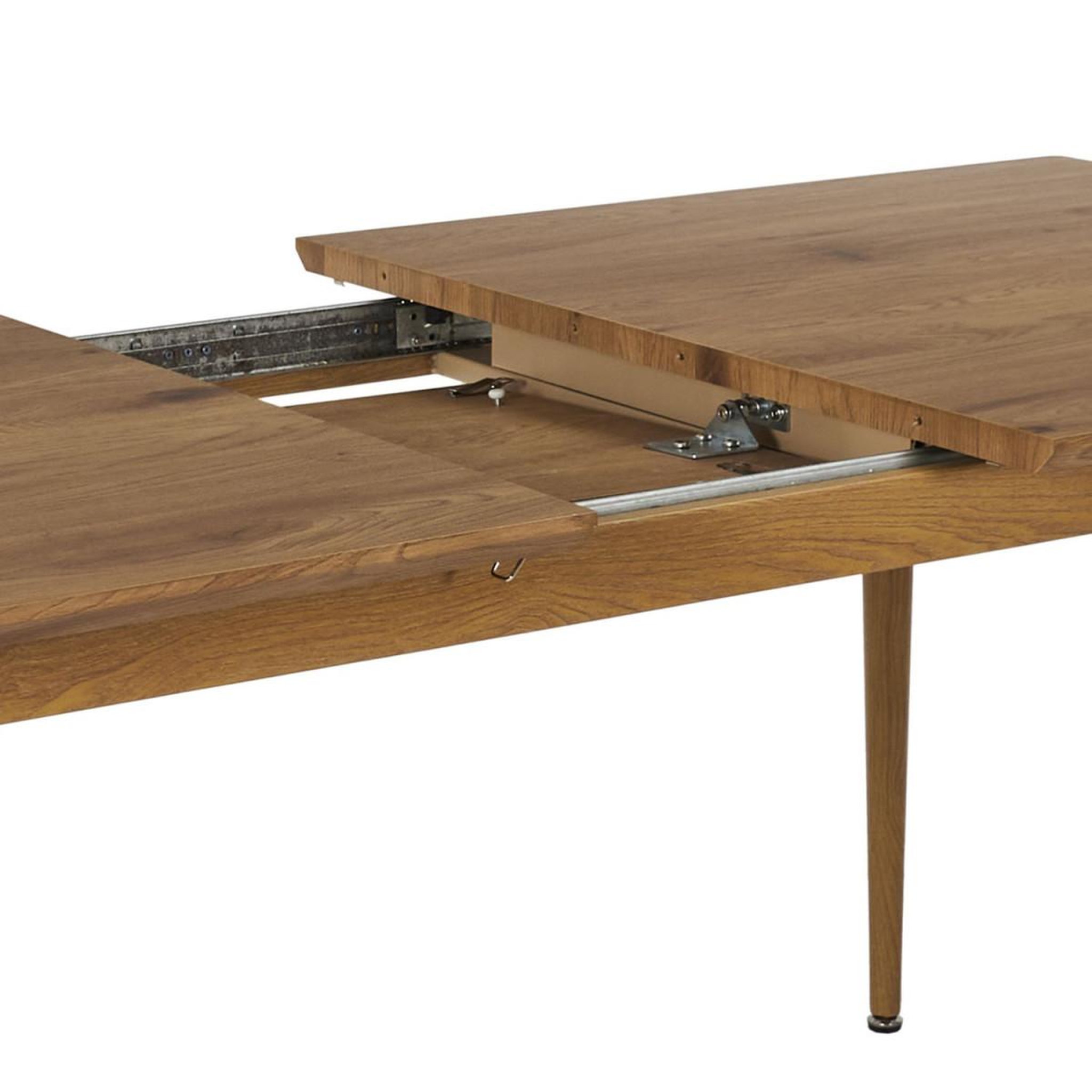 Voir la diapositive 6 : The Home Deco Factory Table à manger extensible  paxton  160-210cm naturel