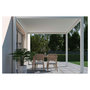 Voir la diapositive 8 : OMBREA Pergola bioclimatique - Autoportante - Blanche - 3x3 OMBREA