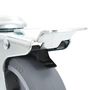 Voir la diapositive 5 : VIDAXL 32 pcs Roulettes pivotantes a trou de boulon 100 mm