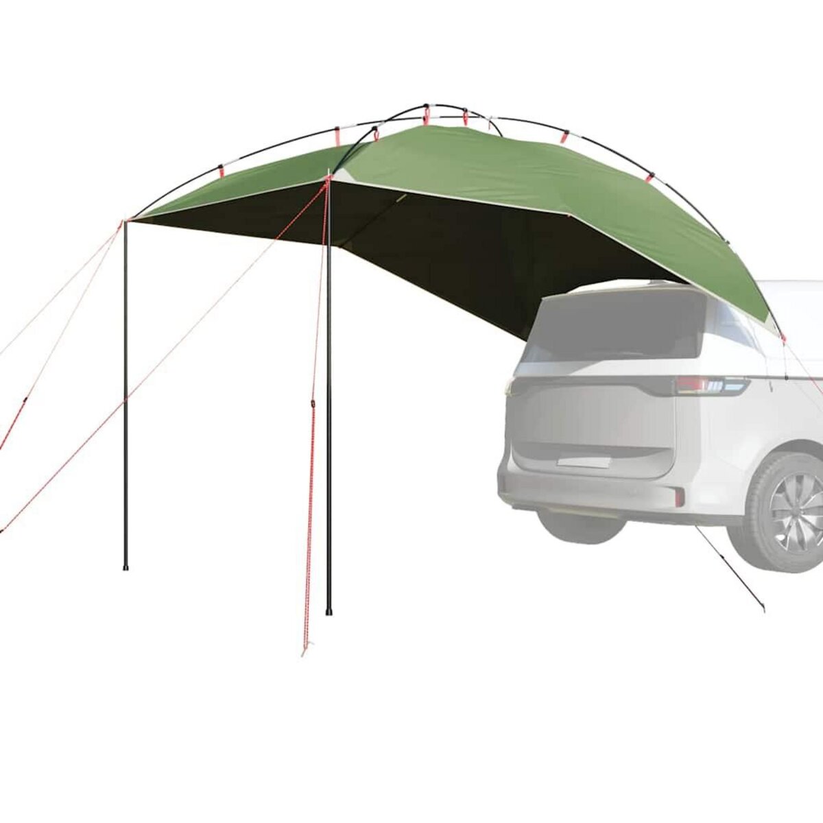 VIDAXL Tente de voiture vert impermeable