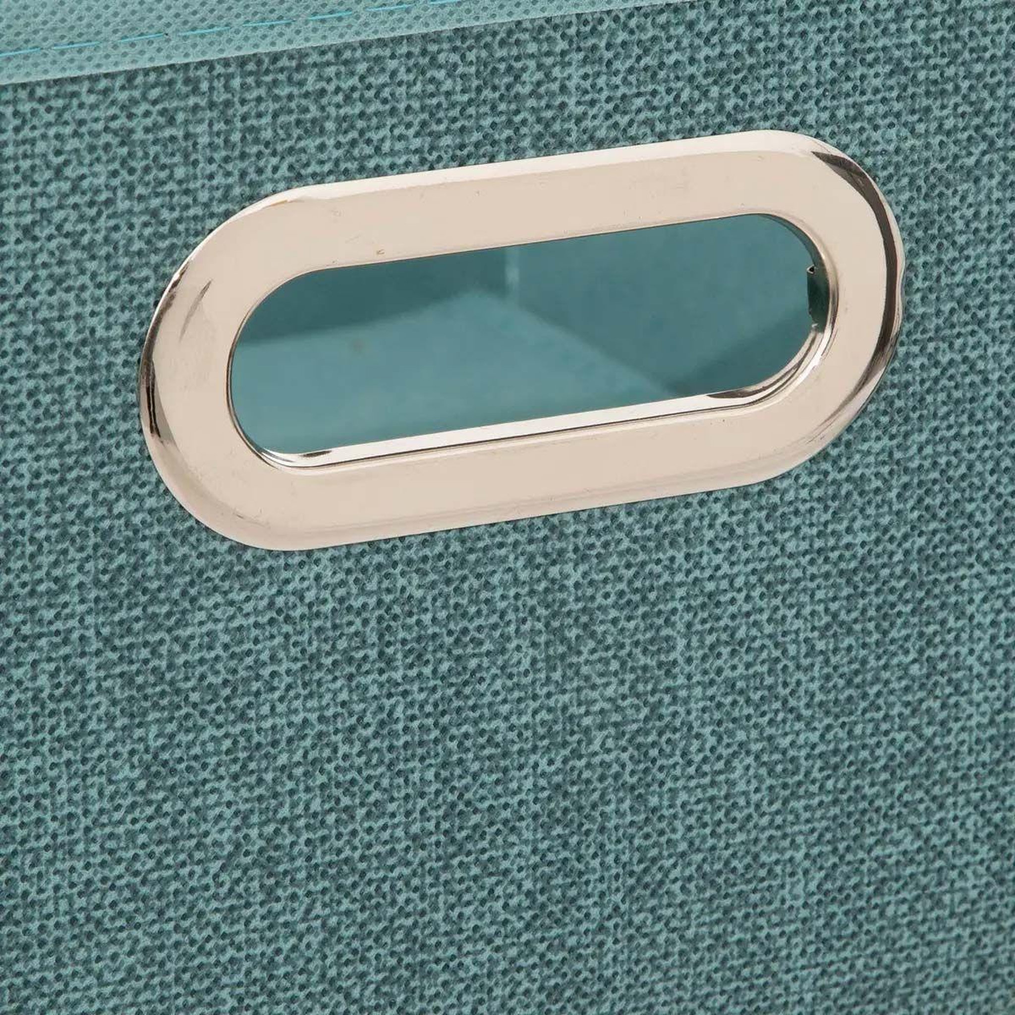 Voir la diapositive 2 : FIVE Boîte de rangement pliable  mix n'modul  31x31cm pétrole chiné