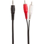 Listo Câble Jack/RCA J-M/2RCA-M -1m20 - ecp