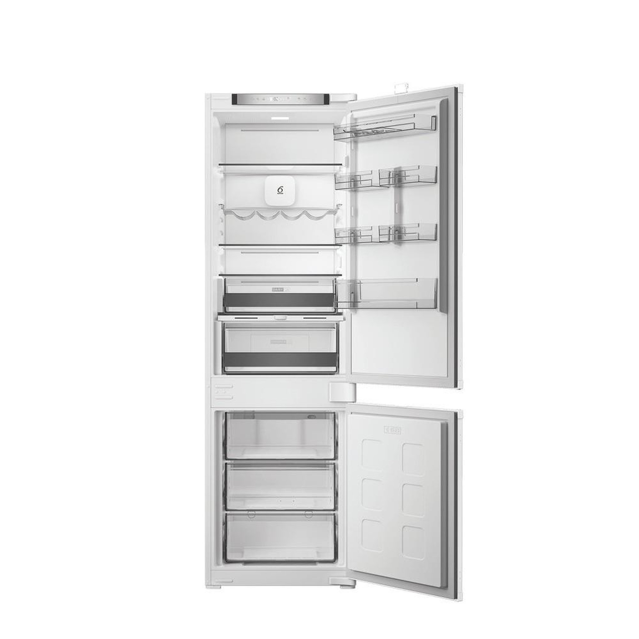 Whirlpool Réfrigérateur combiné intégrable à glissières 270l - whk25293b5e