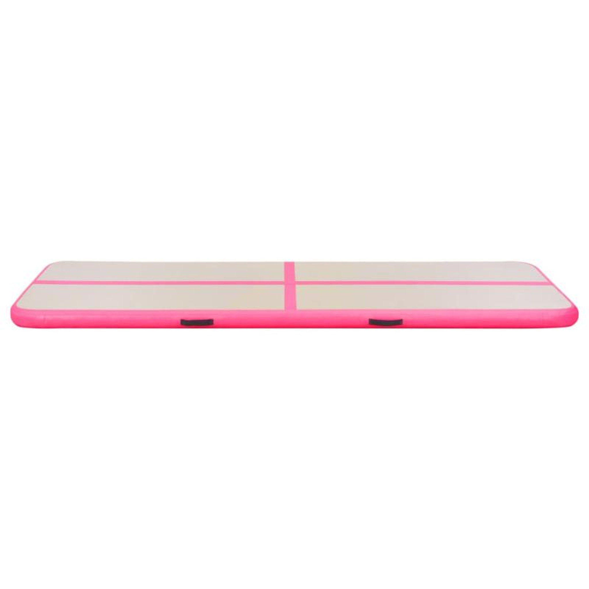 Voir la diapositive 6 : VIDAXL Tapis gonflable de gymnastique avec pompe 400x100x10cm PVC Rose
