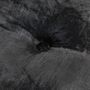 Voir la diapositive 3 : VIDAXL Pouf Rond Velours 40x20 cm Anthracite