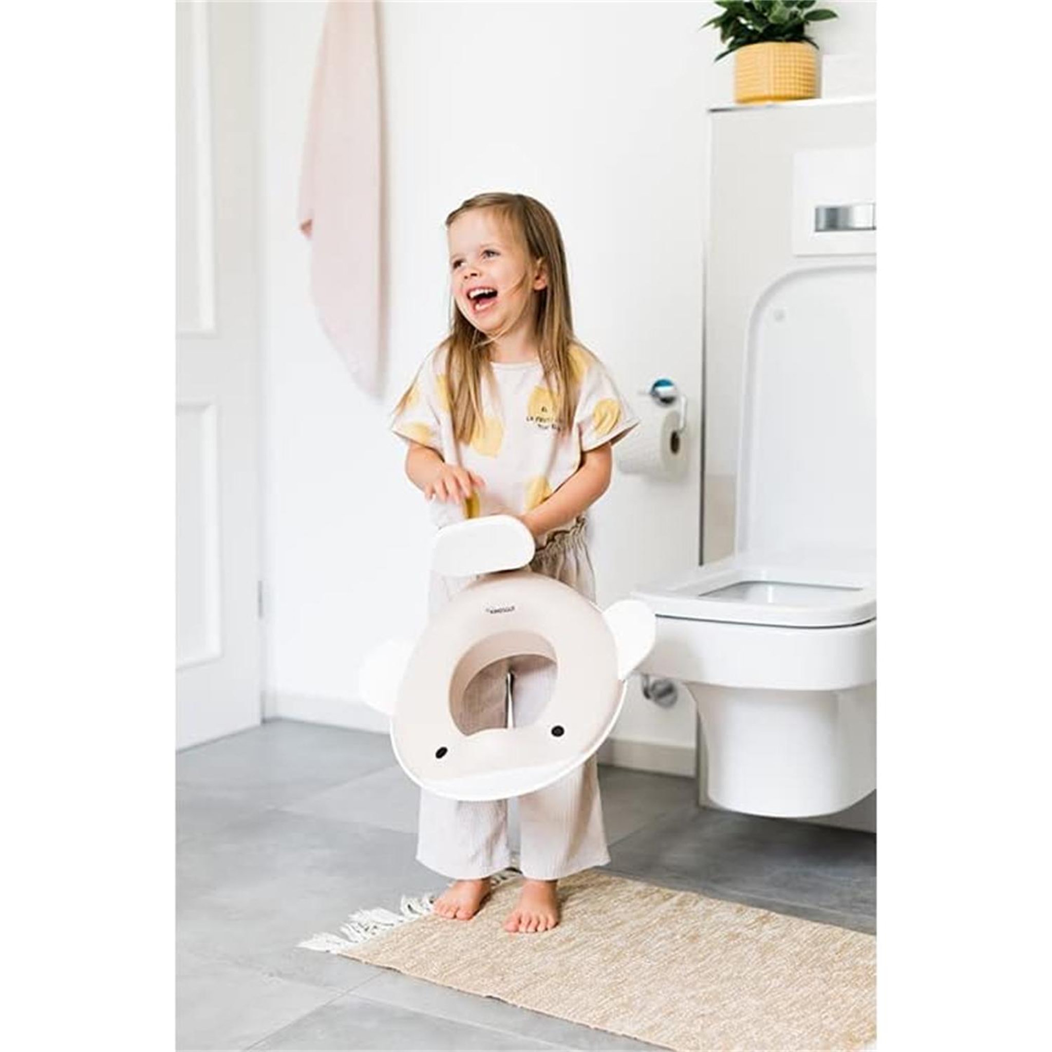 Voir la diapositive 3 : KINDSGUT Réducteur de toilette baleine pour enfants