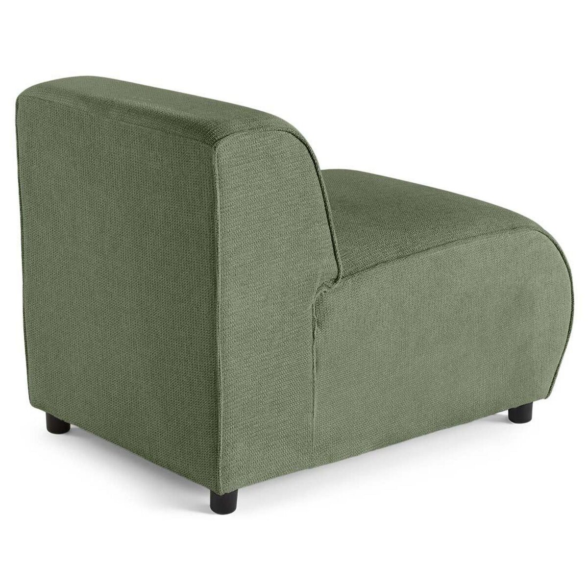 LISA DESIGN Suaro - module d'assise en tissu texturé