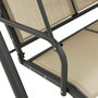 Voir la diapositive 6 : VIDAXL Balancelle de jardin avec baldaquin Anthracite et sable