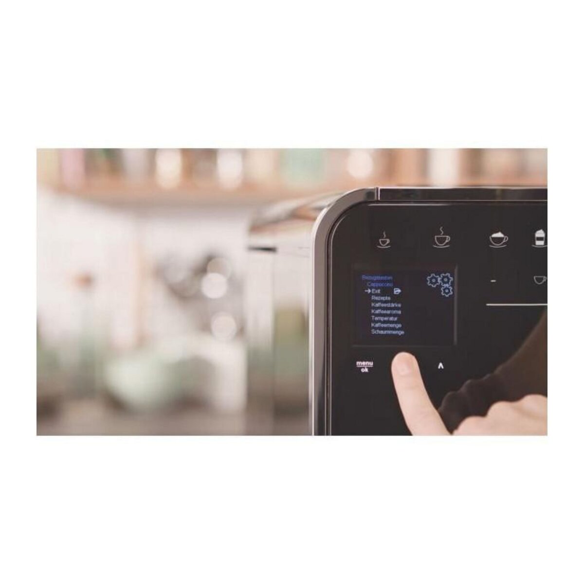 Melitta MELITA F831-101 Barista T Smart - Argent sans reservoir lait