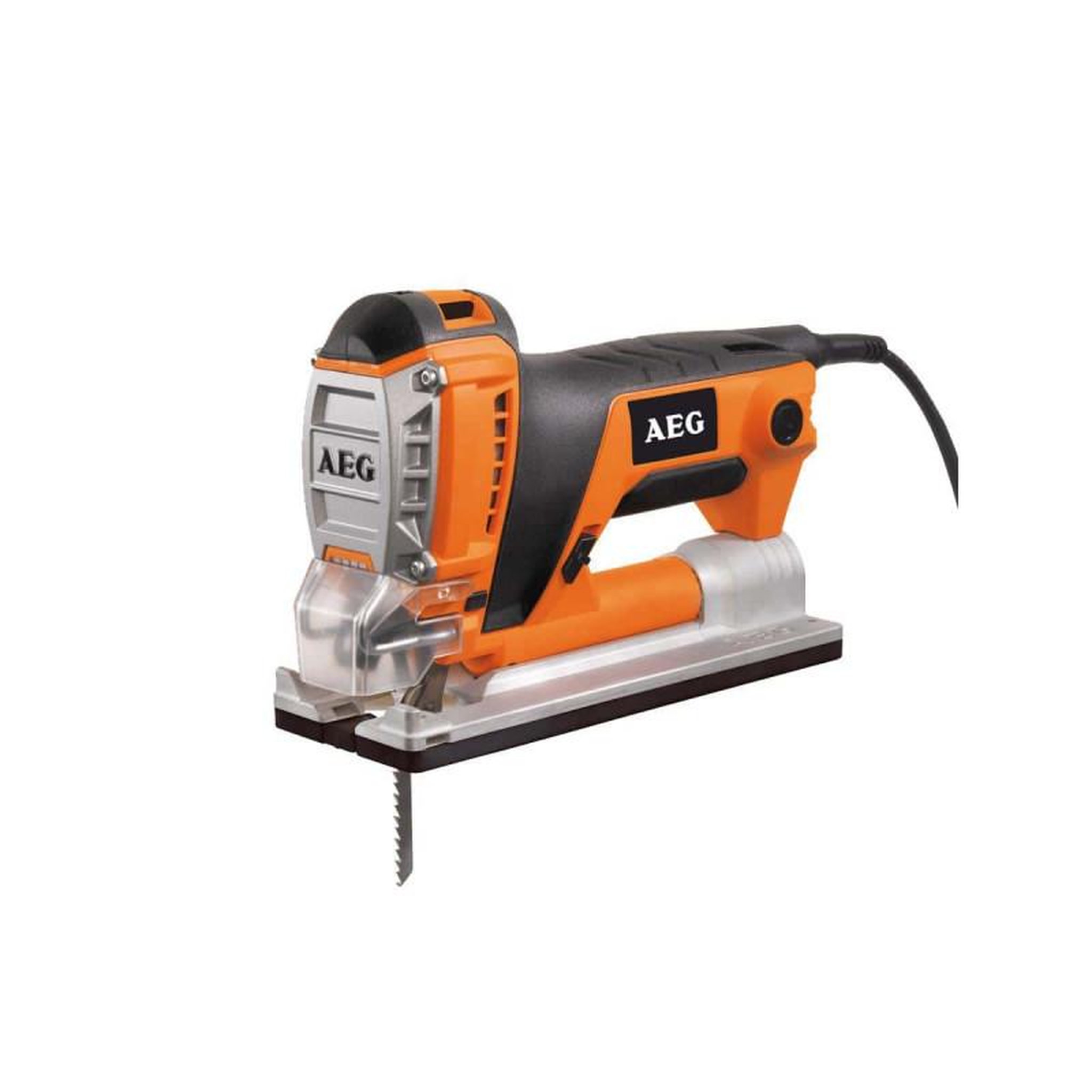 Voir la diapositive 1 : AEG Scie sauteuse pendulaire électrique AEG 440W 40mm PST 500 X