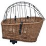 Voir la diapositive 5 : VIDAXL Panier arrière de vélo avec couvercle 55x31x36 cm Saule naturel