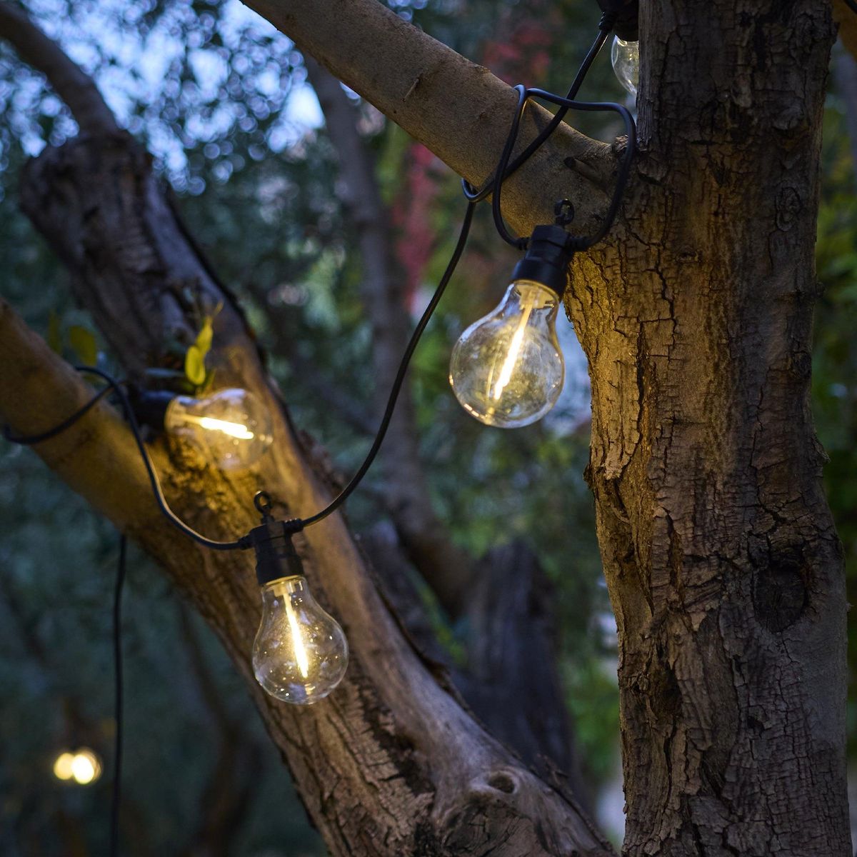 Lumisky Guirlande lumineuse extérieur connectable PARTY Noir Plastique 7,5m