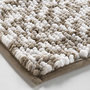 Voir la diapositive 3 : Paris Prix Tapis de Bain  Friza  45x75cm Sable & Marron