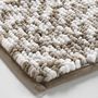 Voir la diapositive 3 : Paris Prix Tapis de Bain  Friza  45x75cm Sable & Marron