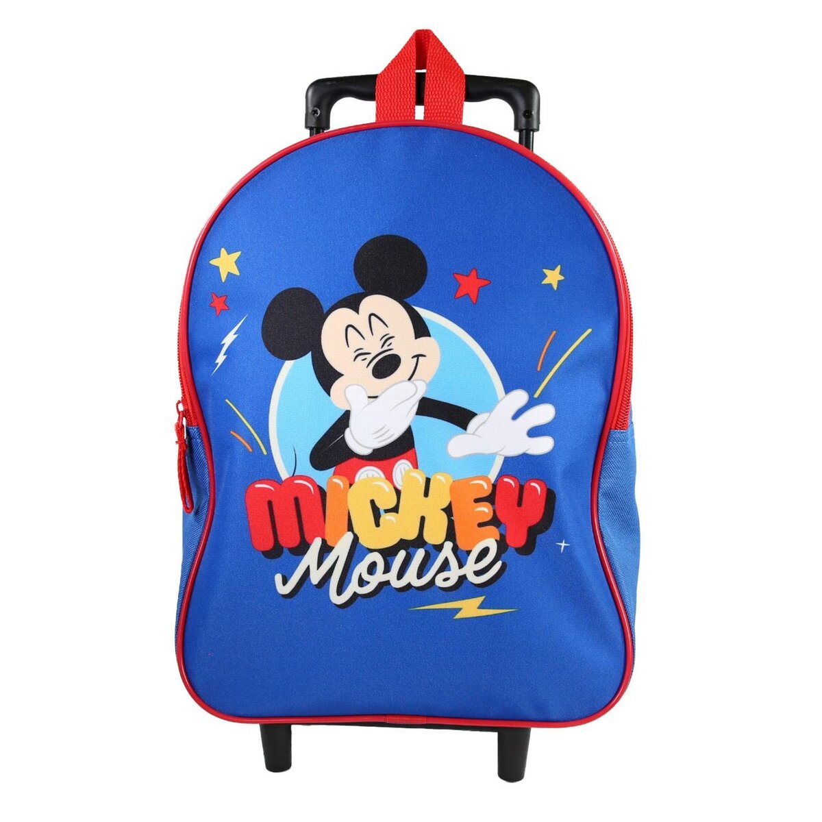 Bagtrotter Sac à dos à roulettes Mickey Bleu - Bagtrotter