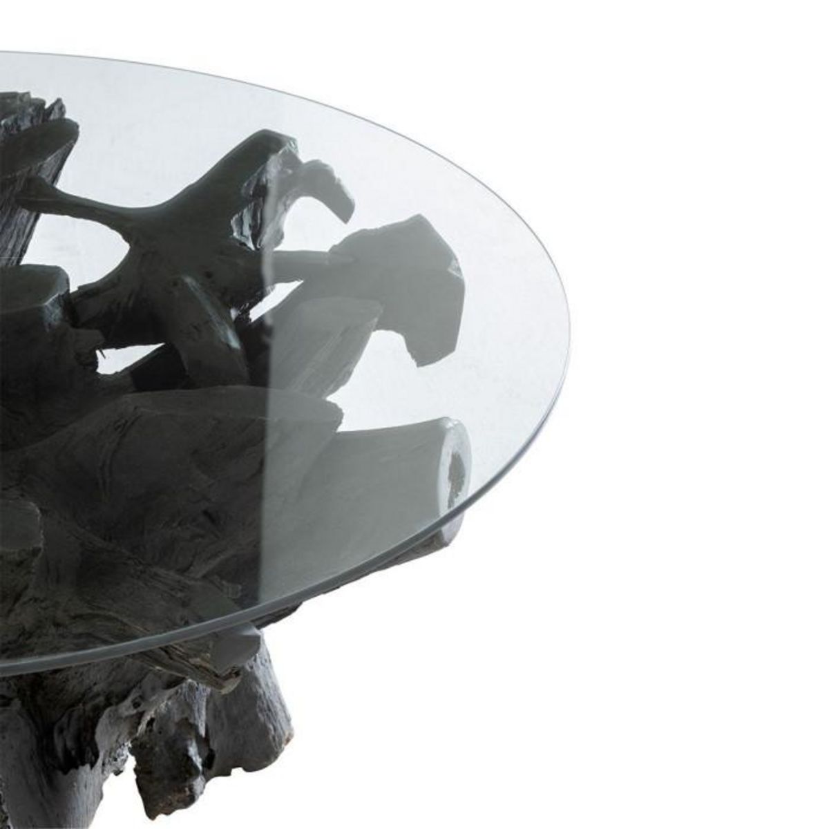 Paris Prix Table Basse Design  Racines  90cm Noir