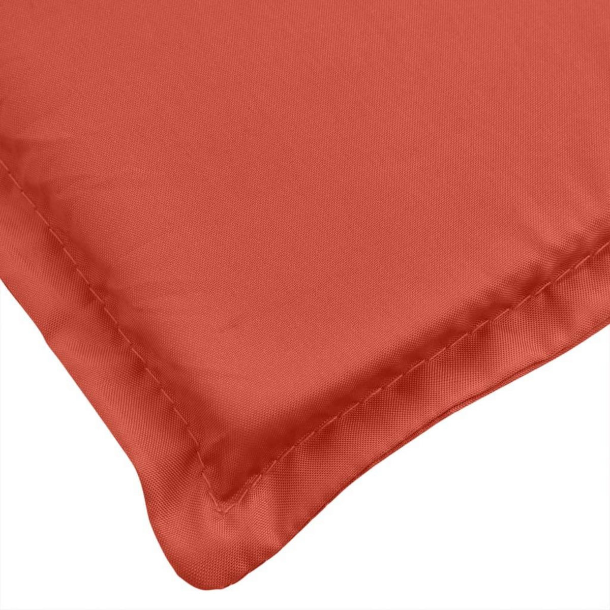 VIDAXL Coussin de banc de jardin rouge melange 180x50x7 cm tissu