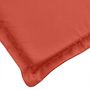 Voir la diapositive 5 : VIDAXL Coussin de banc de jardin rouge melange 180x50x7 cm tissu