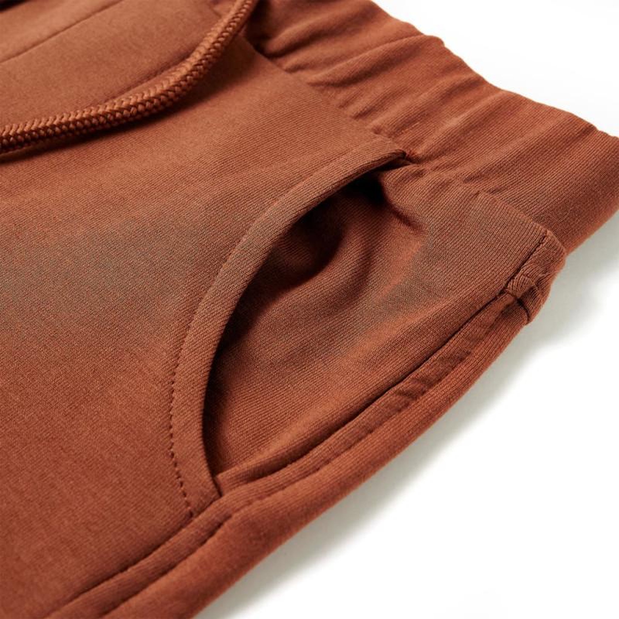 Voir la diapositive 4 : VIDAXL Short pour enfants avec cordon de serrage marron 128
