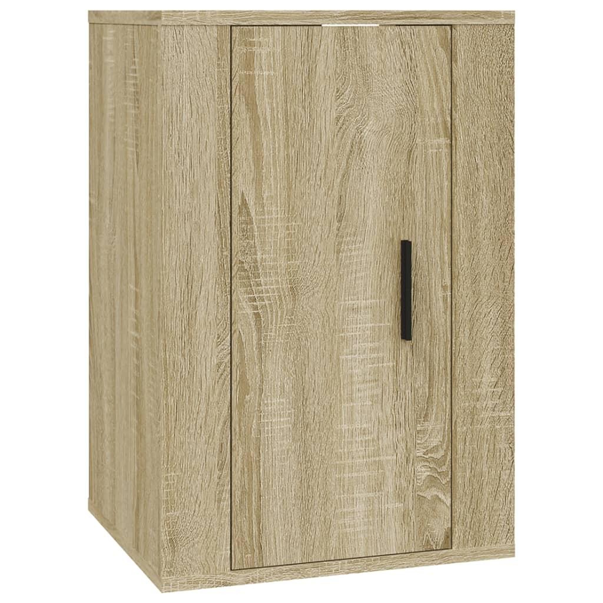 Voir la diapositive 5 : VIDAXL Meubles TV muraux 2 pcs Chene sonoma 40x34,5x60 cm