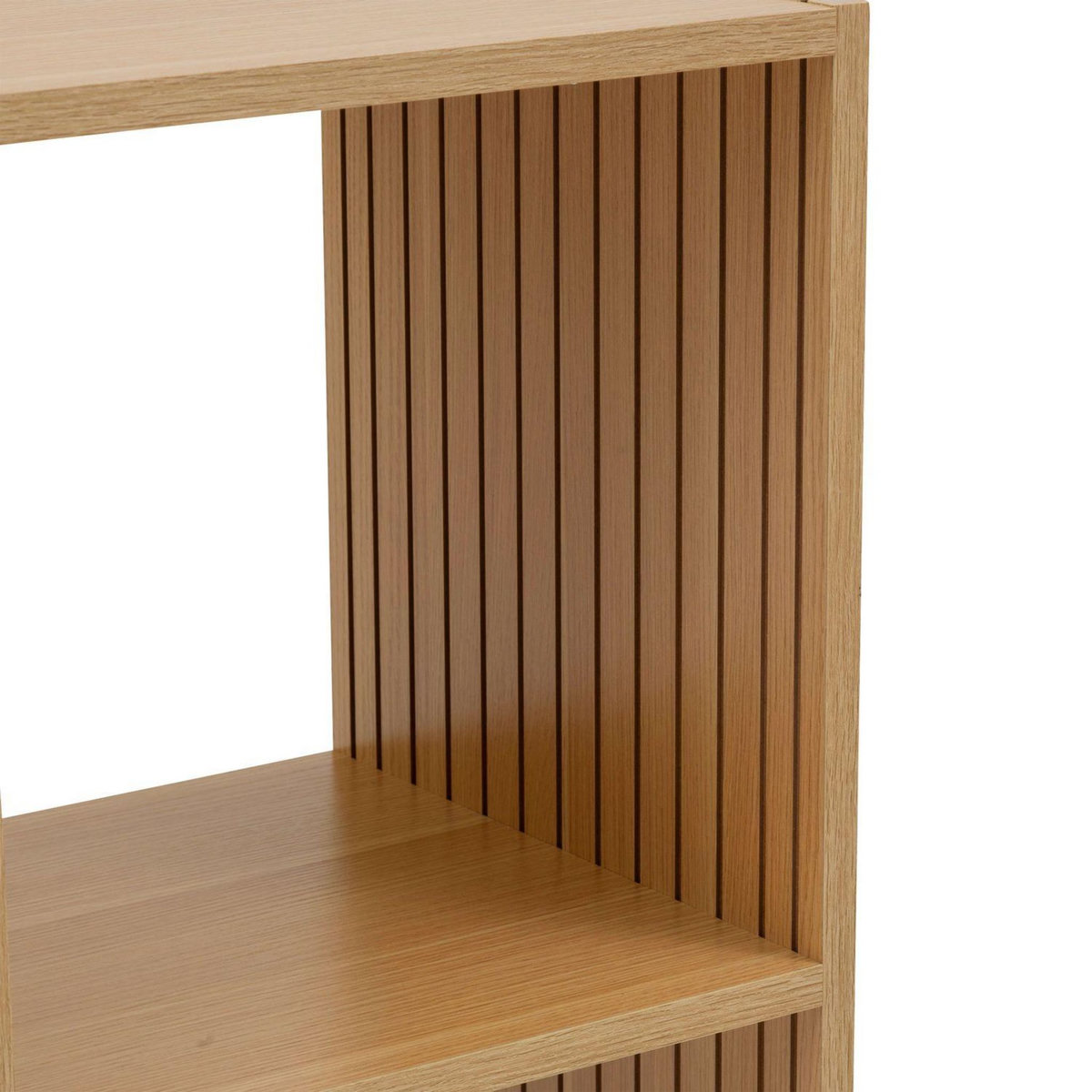 FIVE Étagère 4 cases mix en bois TASSO - Beige