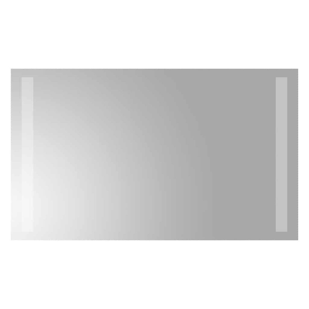 VIDAXL Miroir de salle de bain a LED 50x30 cm