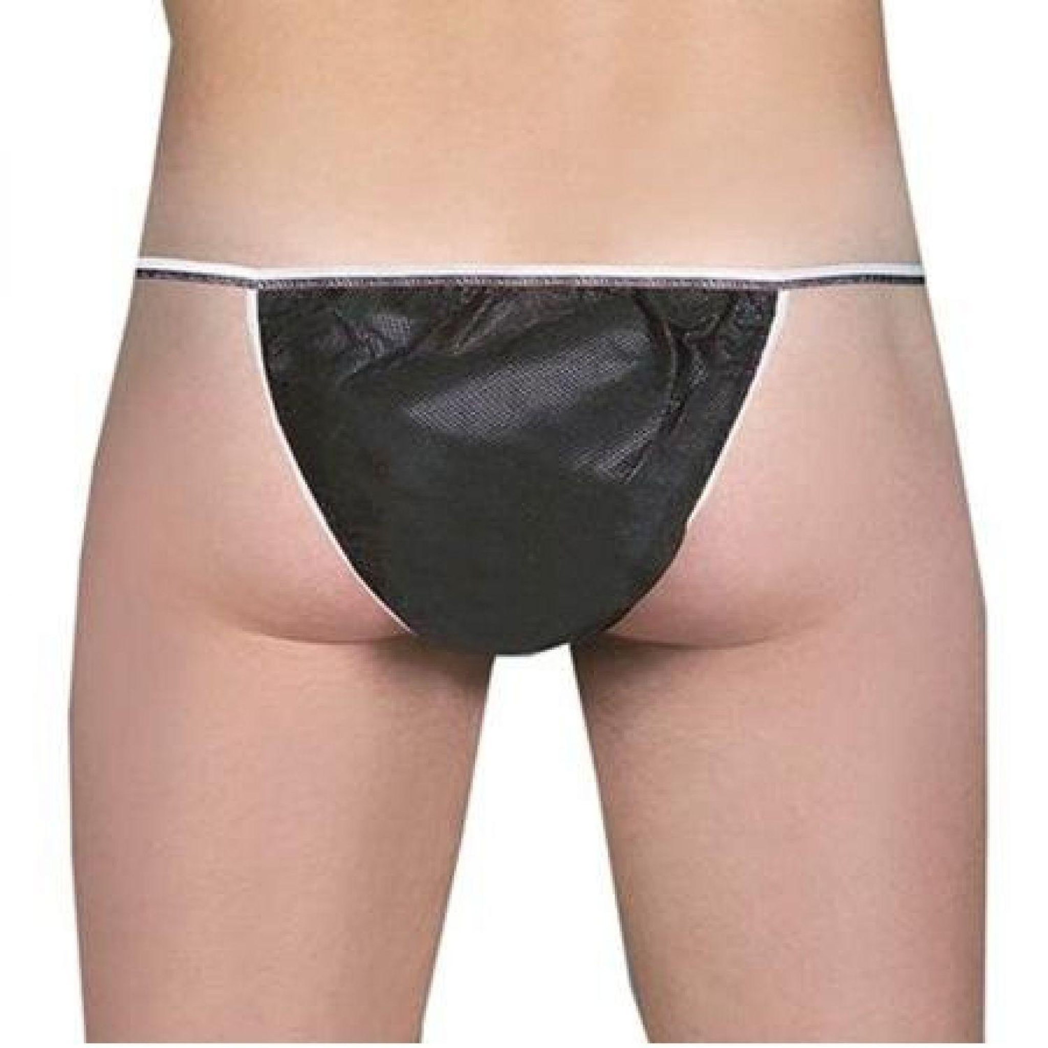 Voir la diapositive 3 : VIVEZEN Lot de 100 slips homme jetables