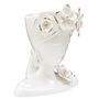 Voir la diapositive 2 : Paris Prix Vase Déco en Porcelaine  Woman Young  21cm Blanc