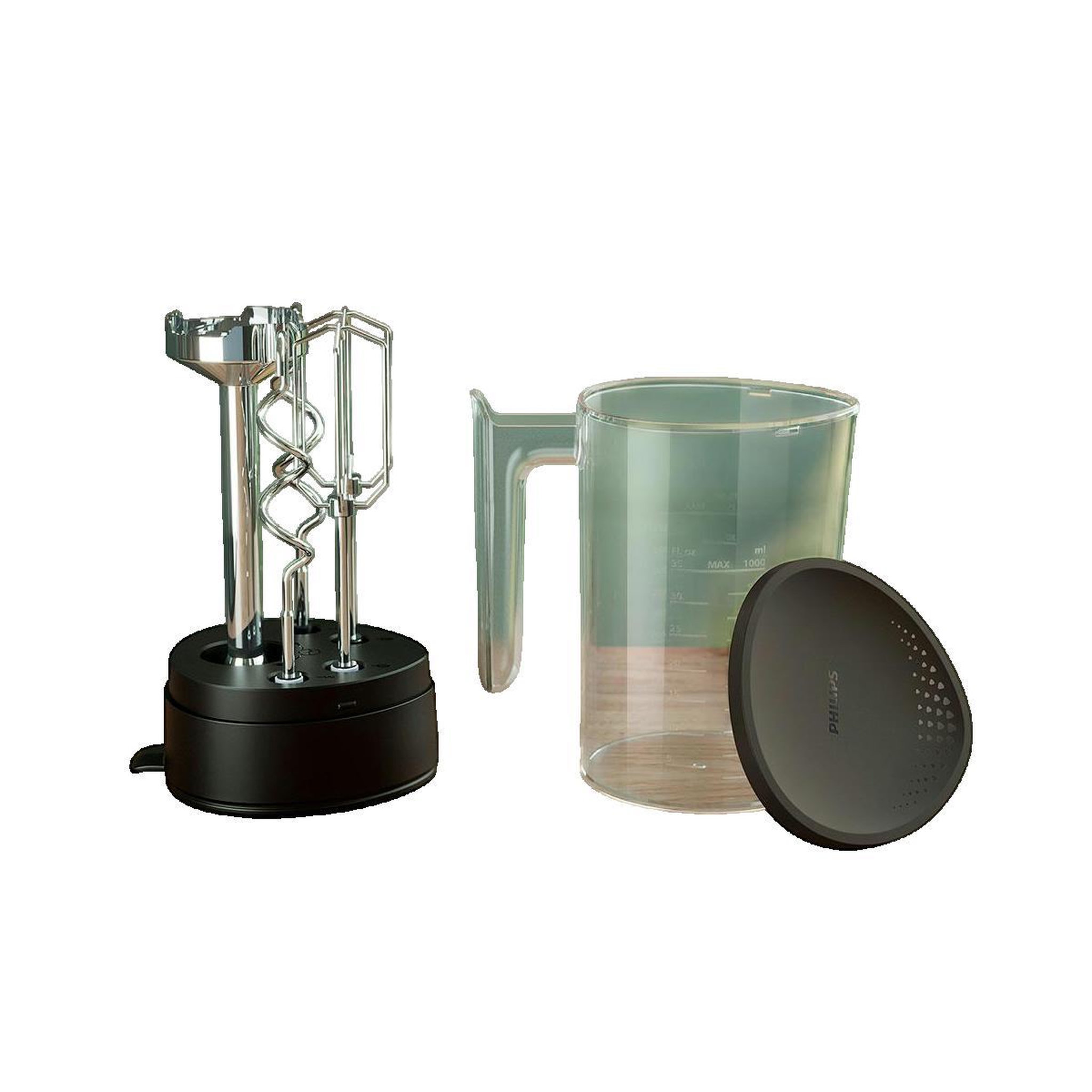 Voir la diapositive 2 : Philips Batteur Philips HR3781/20 500 W Noir