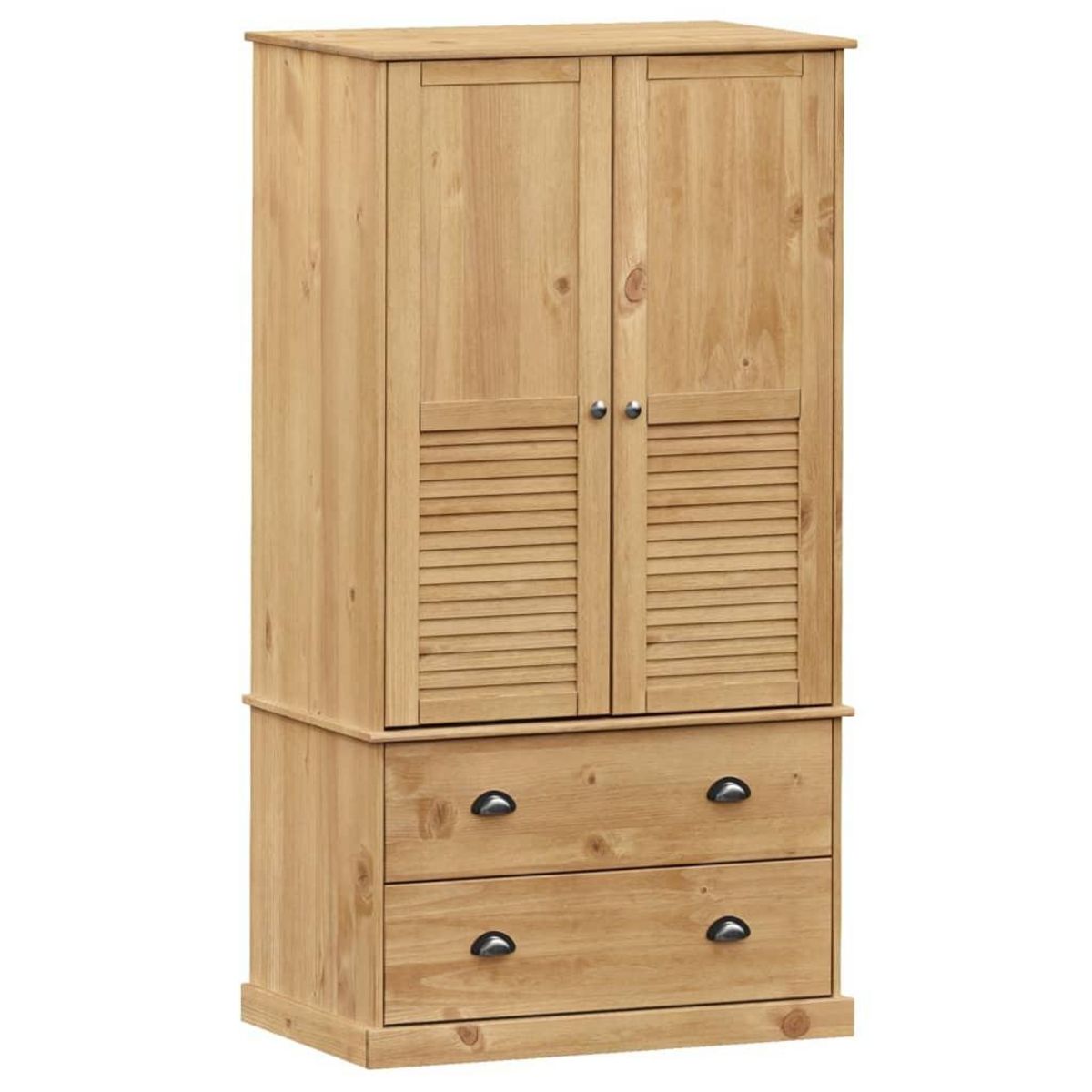 VIDAXL Garde-robe VIGO 90x55x176 cm bois massif de pin