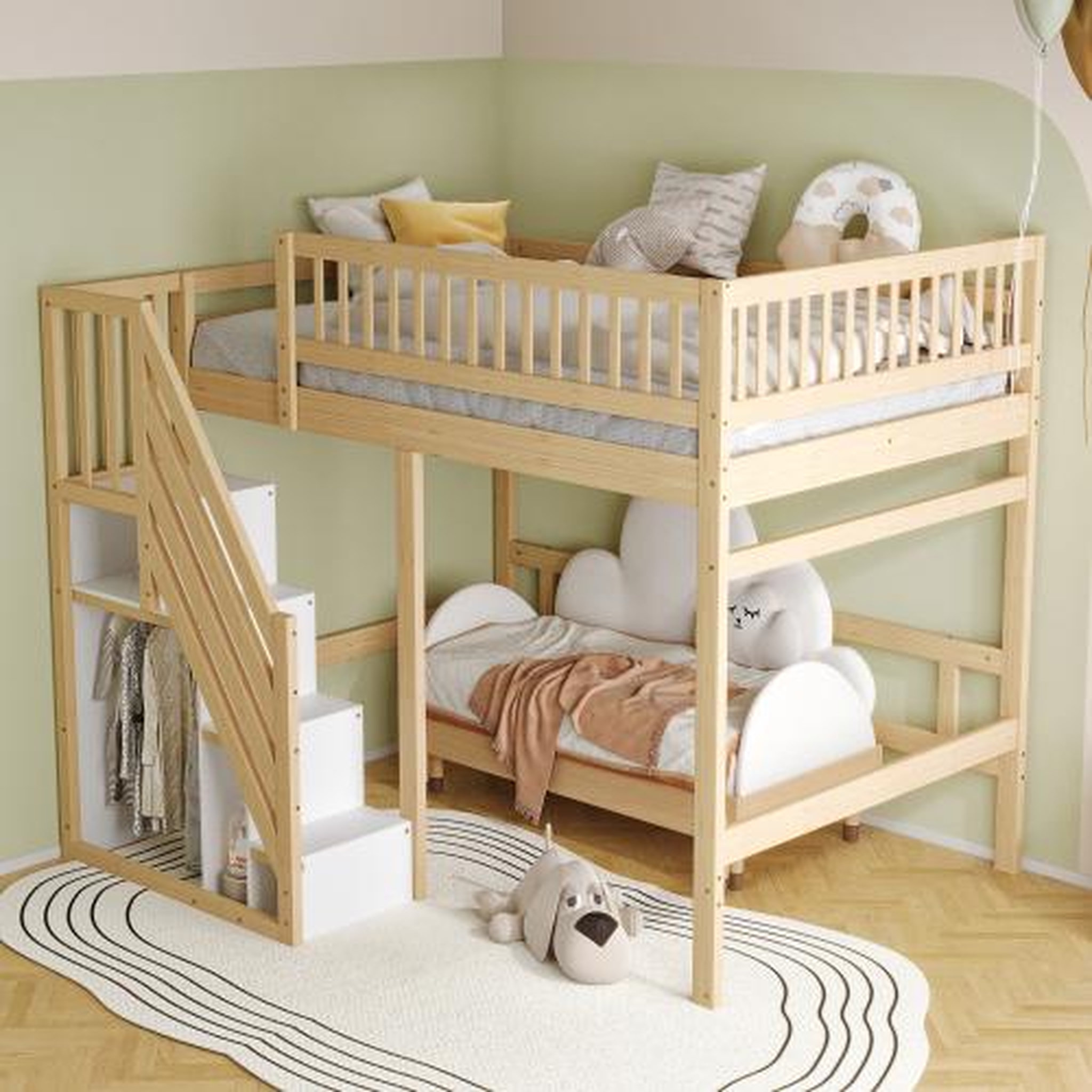 Voir la diapositive 5 : MERAX Lit mezzanine enfant