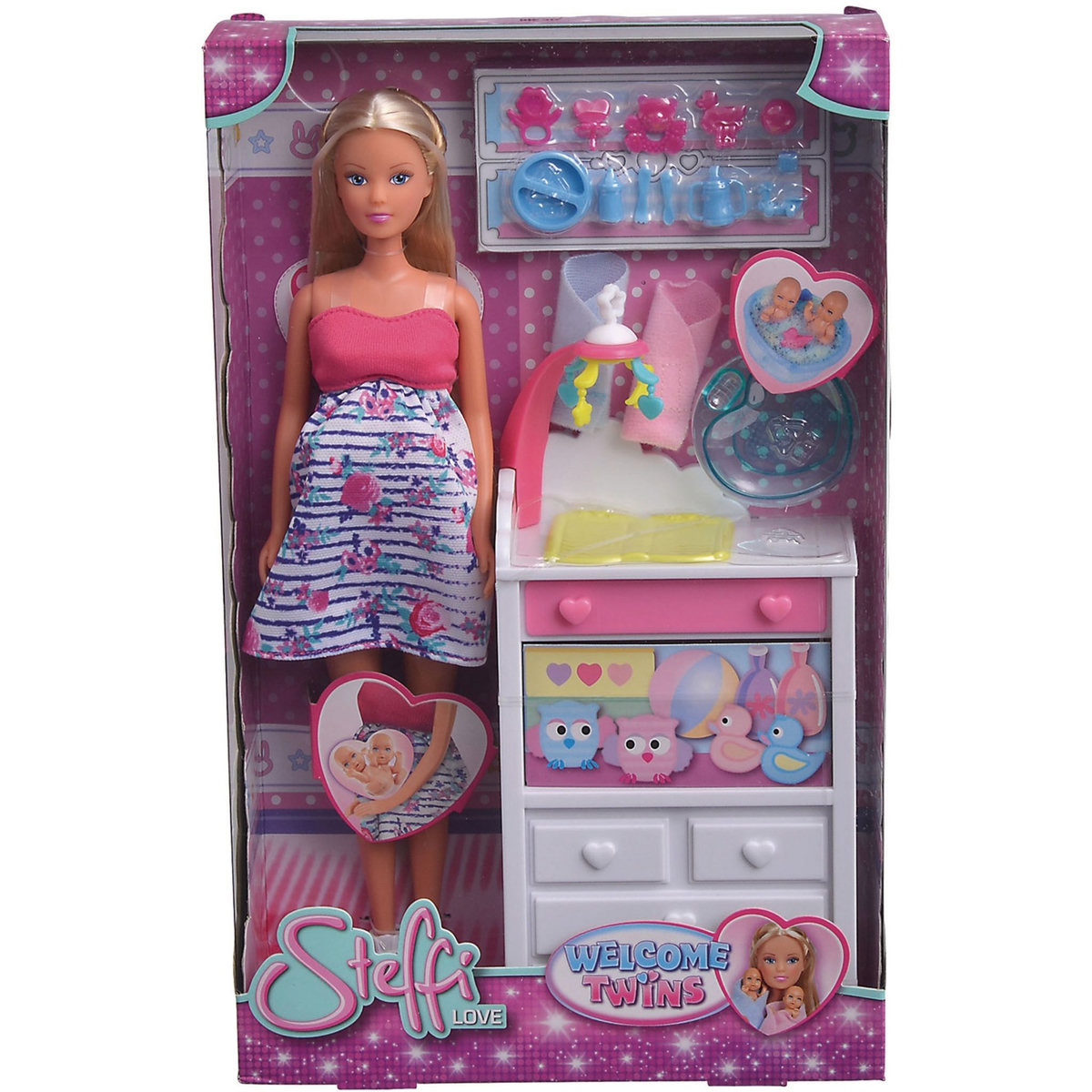 Poupée Steffi Love et ses jumeaux