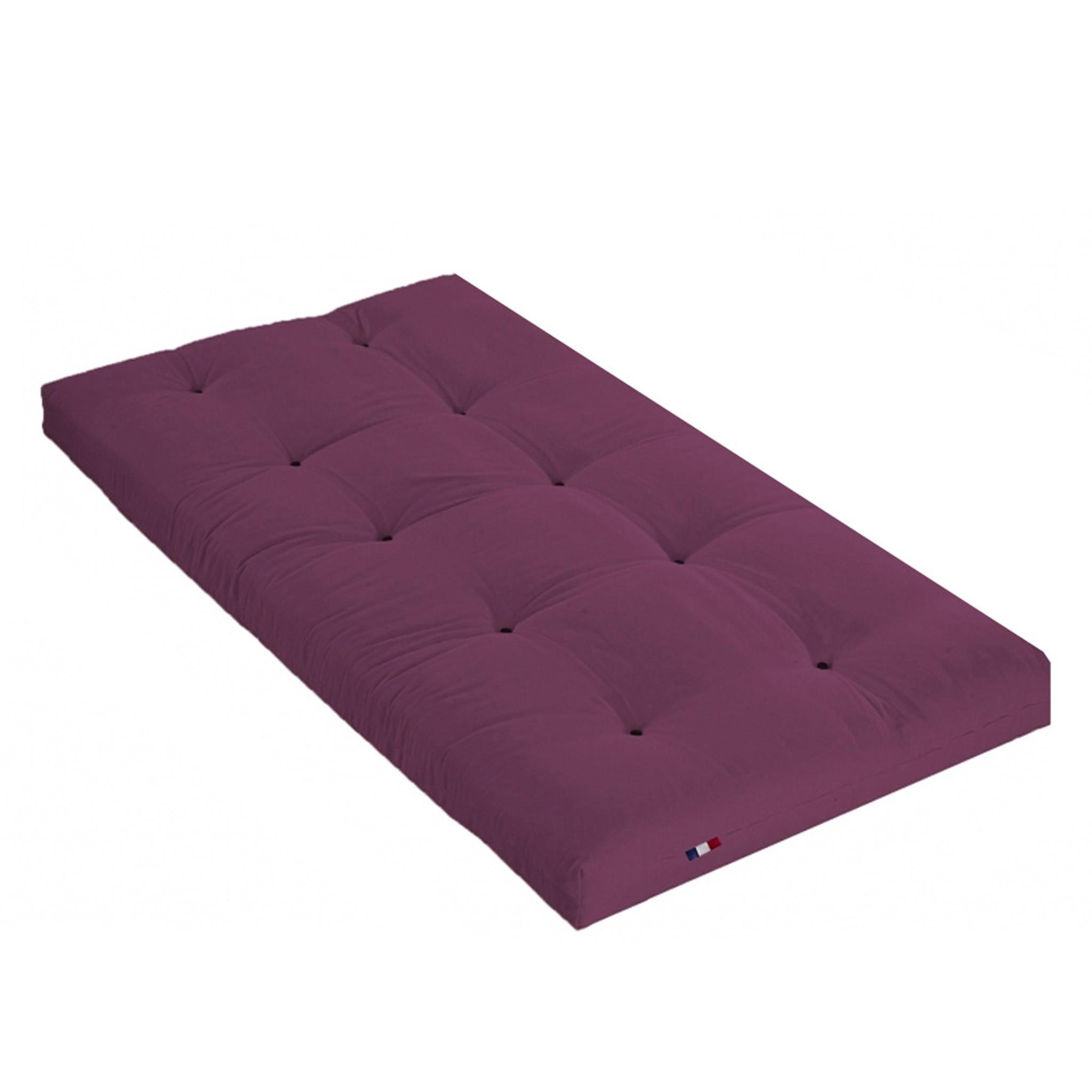 Voir la diapositive 1 : IDLITERIE Matelas futon coton et fibres recyclés, fabriqué en France