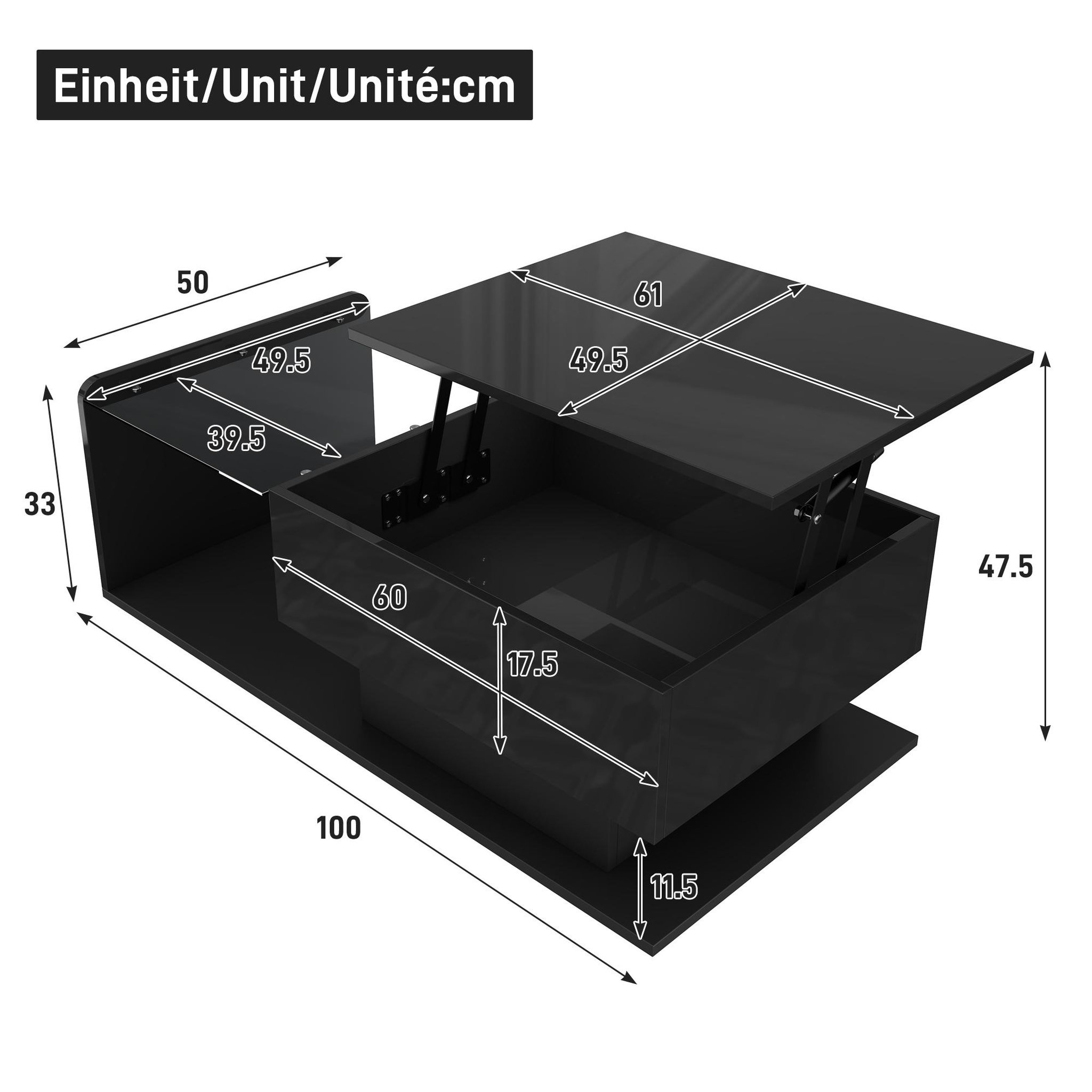 Voir la diapositive 3 : MERAX Table basse