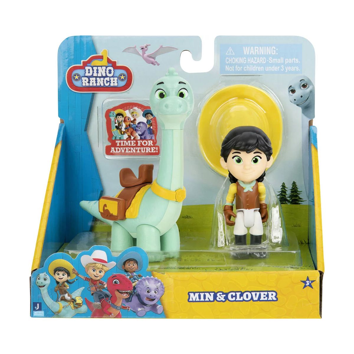 JAZWARES Figurines Dino Ranch x2