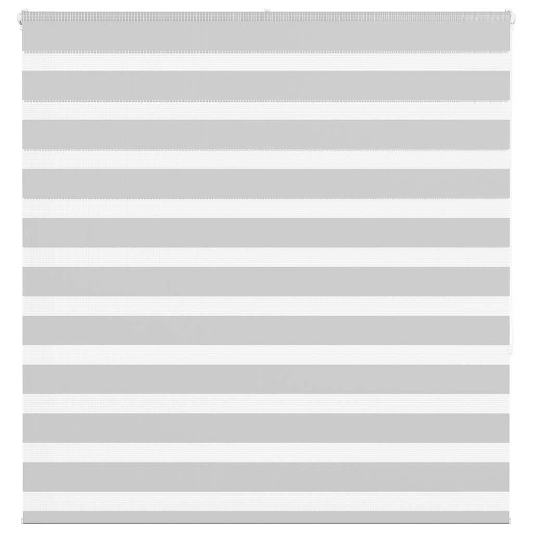 VIDAXL Store zebre gris clair largeur du tissu 140,9 cm polyester