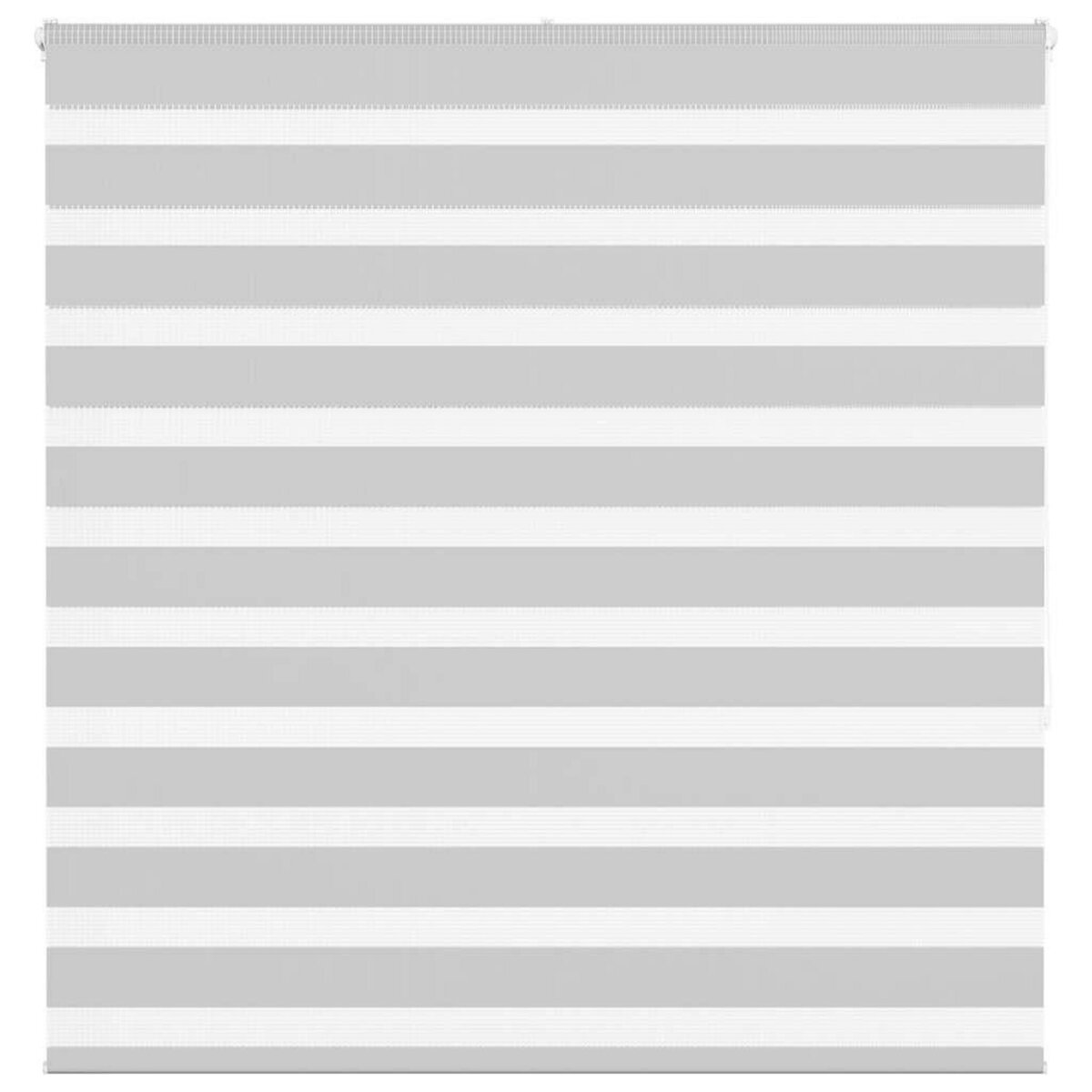 VIDAXL Store zebre gris clair largeur du tissu 140,9 cm polyester