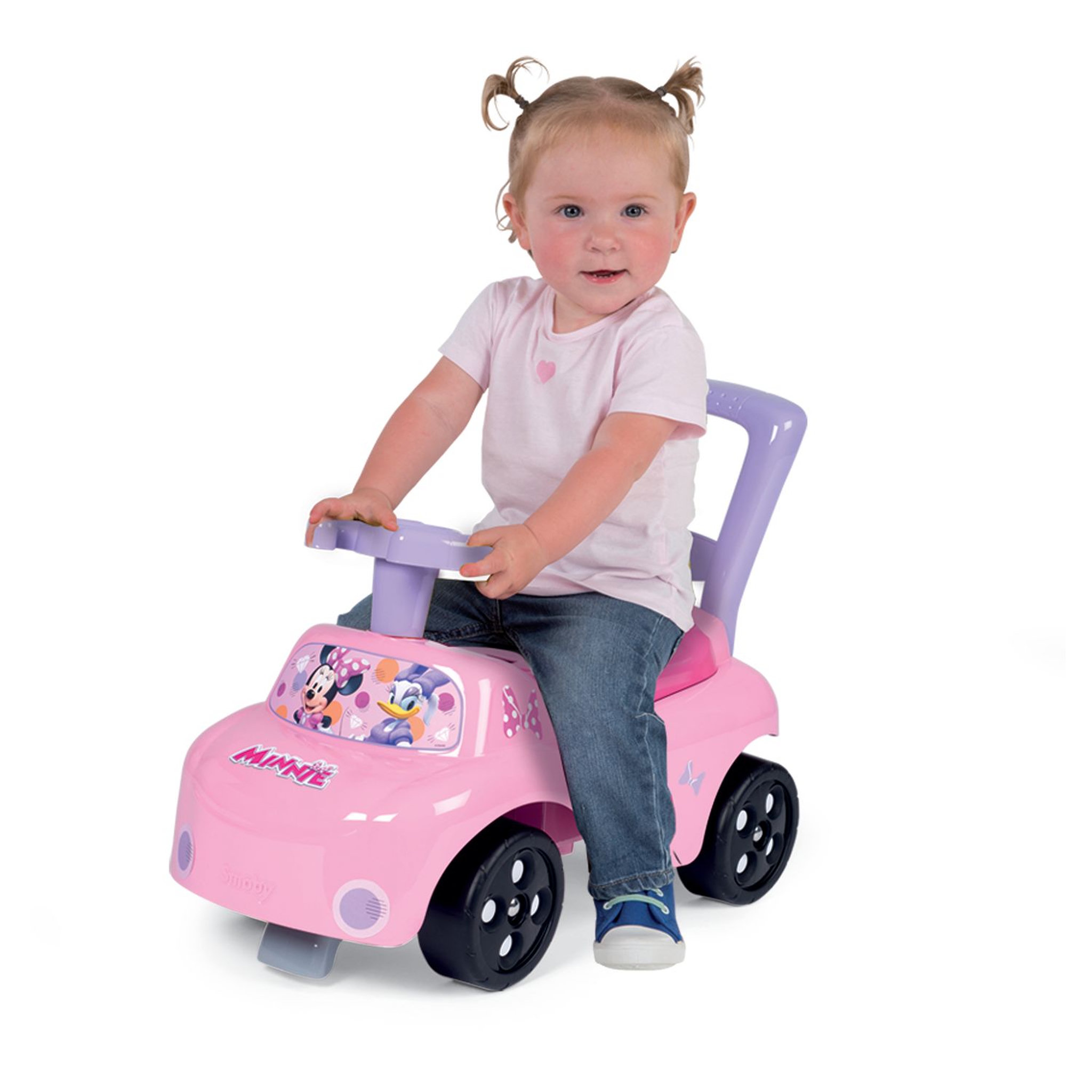 Voir la diapositive 5 : SMOBY Porteur Auto Minnie