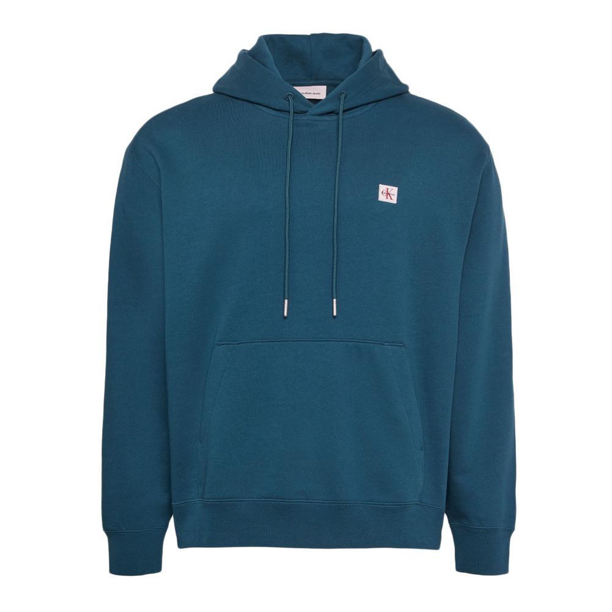 CALVIN KLEIN JEANS Sweat à Capuche Bleu Homme Calvin Klein Jeans 350terry Micro Badge. Coloris disponibles : Bleu