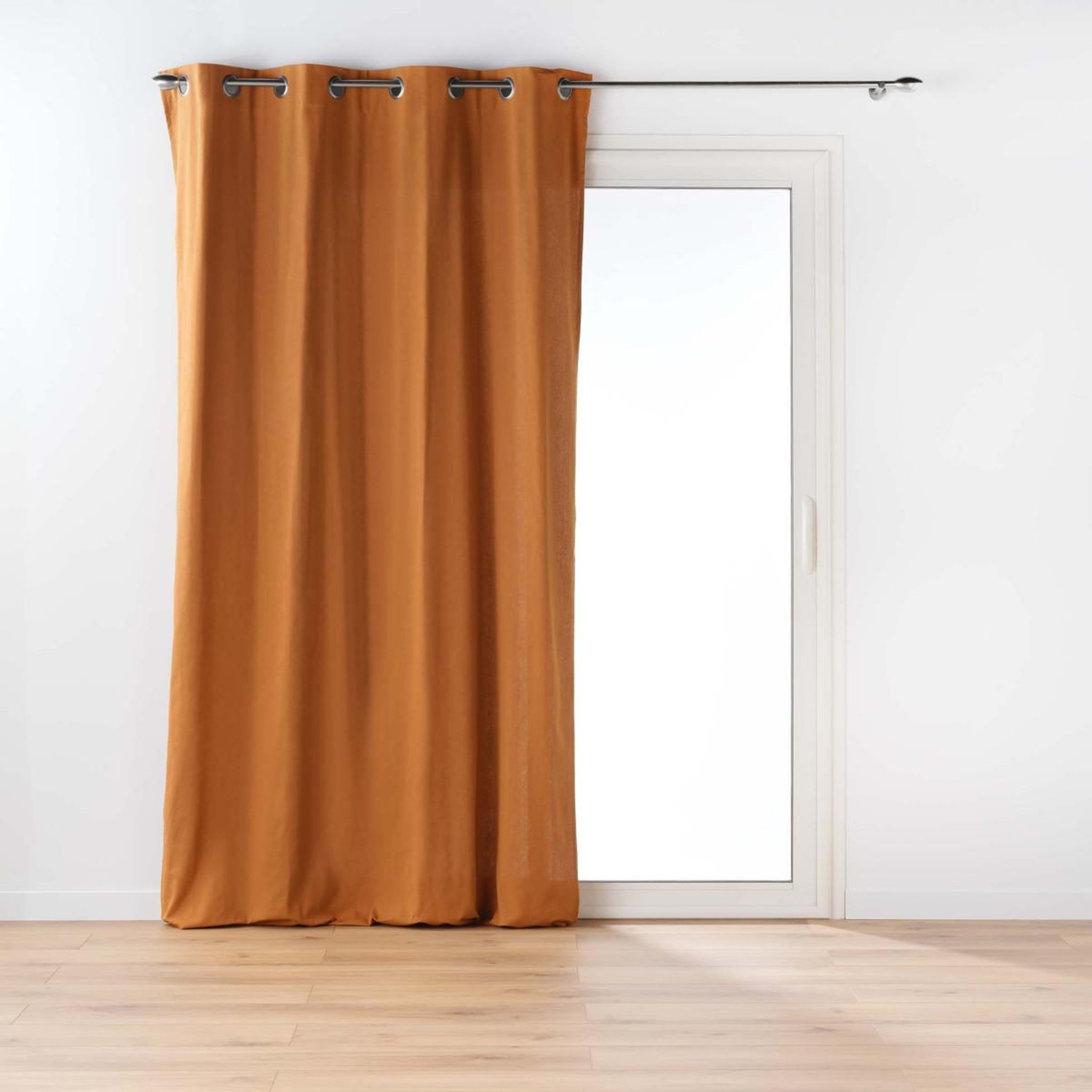 Douceur d'Intérieur Rideau à œillets  twily  135x260cm camel