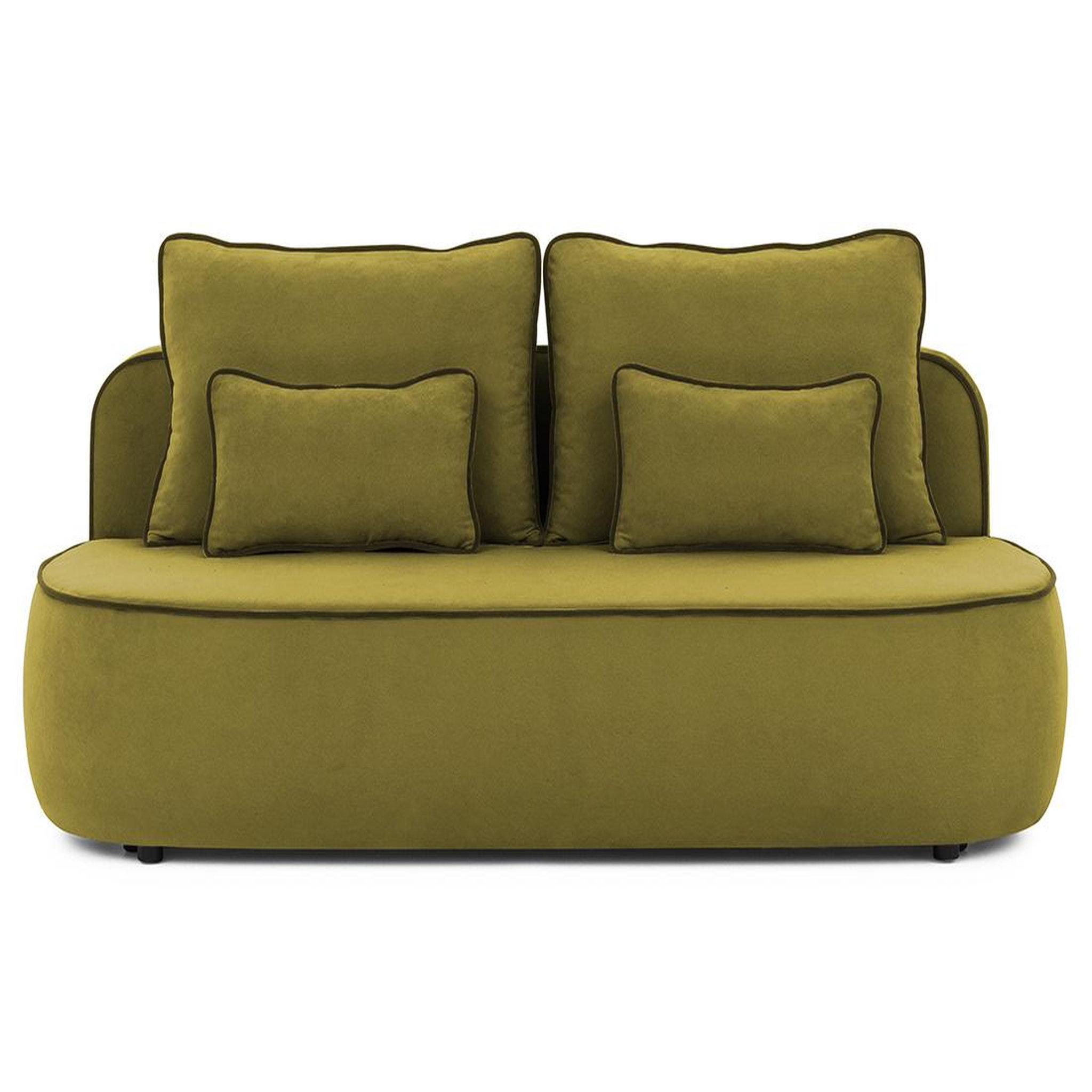 Voir la diapositive 6 : BEST MOBILIER Laurine - canapé droit 3 places convertible avec coffre en velours