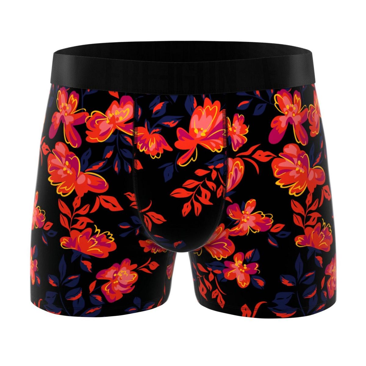 FREEGUN Lot de 3 boxers homme Flowers
