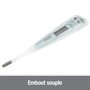 NUK Thermomètre rectal électronique 10 sec pour bébé