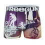 Voir la diapositive 4 : FREEGUN Lot de 4 boxers enfant  Street Sport
