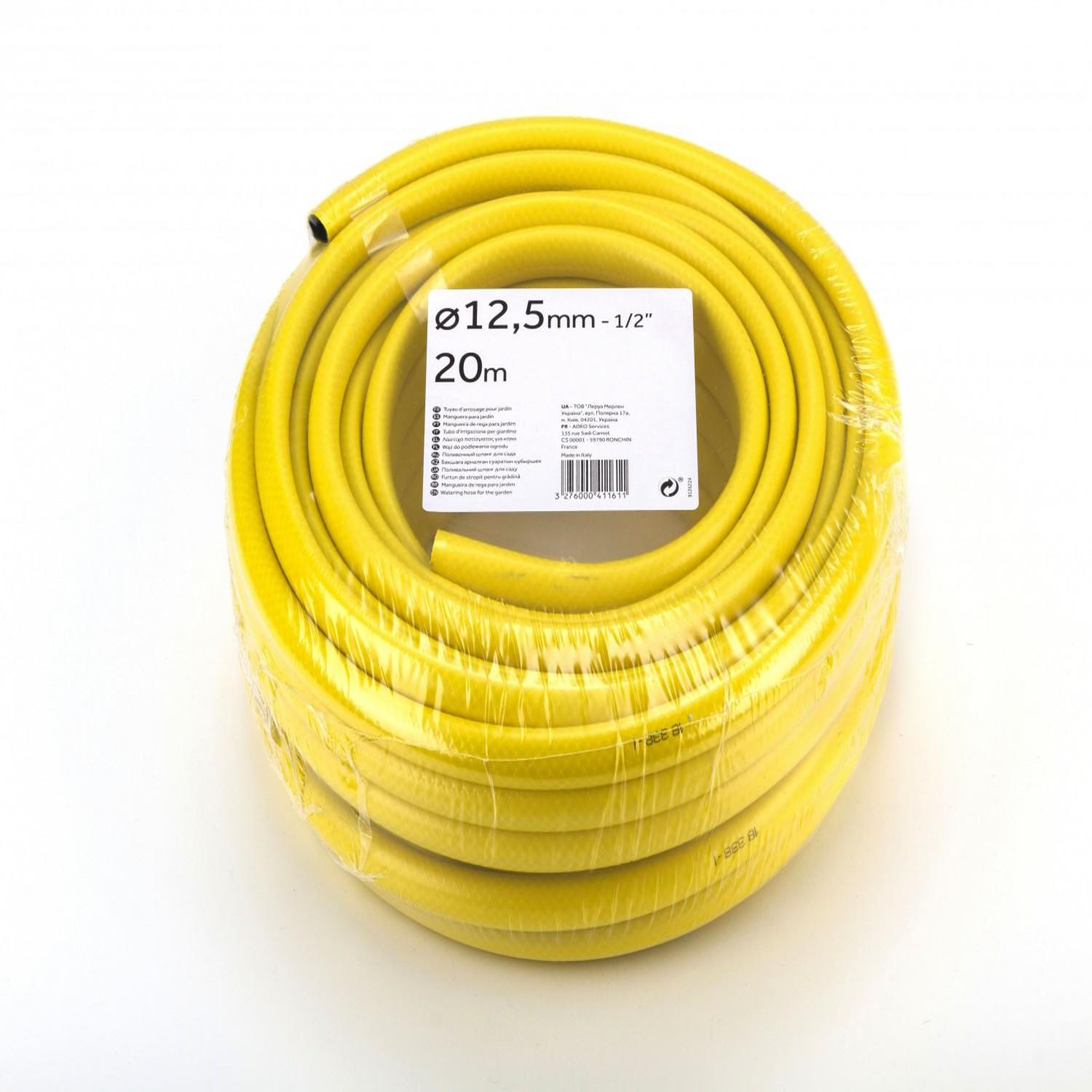 CENTRALE BRICO Tuyau d'arrosage L.20 m Diam.12.3 mm